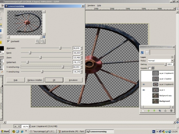 Creation of Something old can be beautiful: Step 1